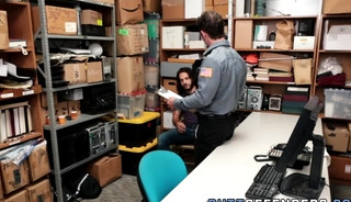 Amateur criminal fucked bareback