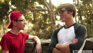 Glasses boy fuck