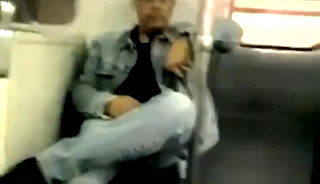 wankers in the subway