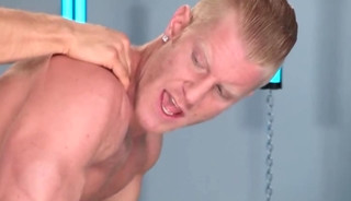 Hot man on man action