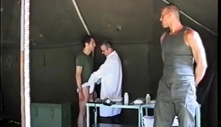 Medical- Medical examination of French soldiers -