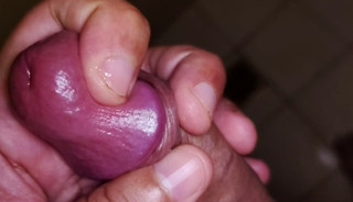 Stroking dick