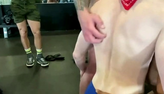 Gym Orgy: Adam Gray, Max Lorde, Brock Banks, Paco Colombiano, Dalton Riley, The Ginger Fox