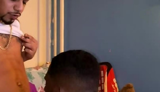 Dominican papi getting head