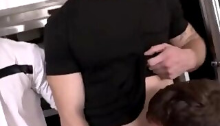 Family group fuck all over the house