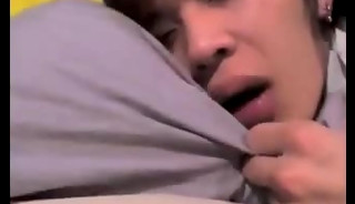 Awesome amateur asian twinks fucking bare