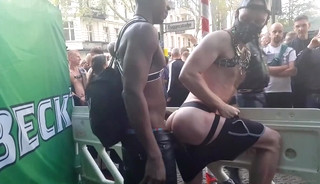 BBC Public Fucking White Slut Fisting Piss