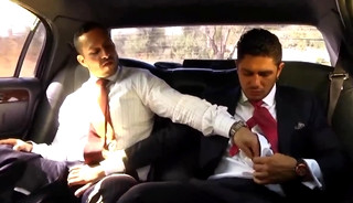 Fucking at limousine