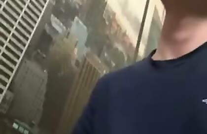 British cute twink jerks off