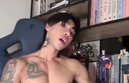 Muscle asian solo