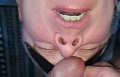 Dad feeding me his big thick cock