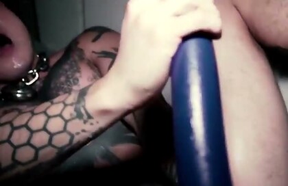 Restrained Sub Works On Ass