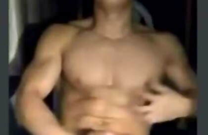 Asian Muscle Hunk Solo Live Stream