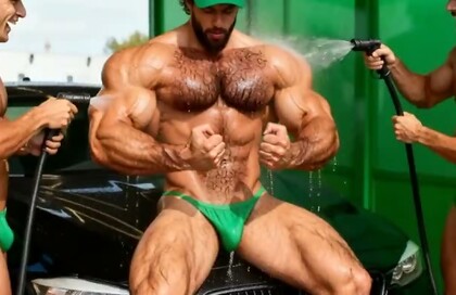 soaking wet