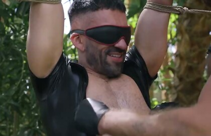 Drew Ryan Bound Gods Debut Brogan Dominates and Fucks Him Hard