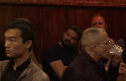 Isaac Hardy Bound Public Gangbang