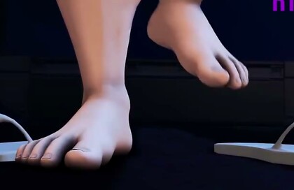 Master Chief Getting A Footjob-RTZERO