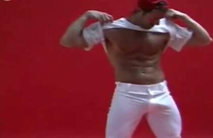 Vic Rocco Flexing and Posing In & Out Of Clothes And Then Jacking Off For Paragonmen.com