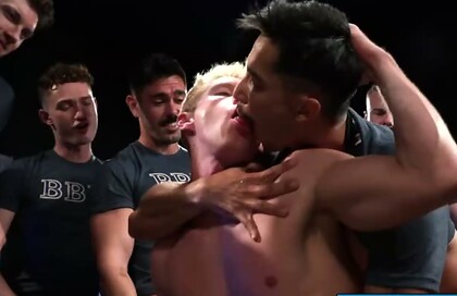 Frat Pledge Gangbanged by Frat Bros