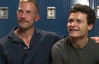 The Creepy Handyman Ties His New up and Fucks Him Senseless