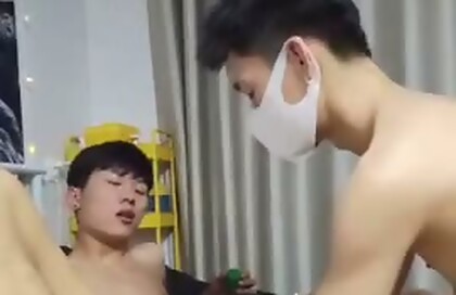 Asian boys fisting