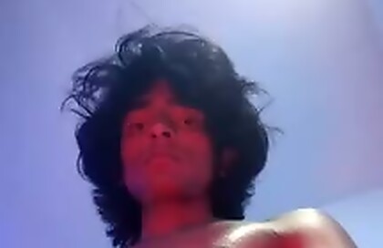 Young desi muscule hunk