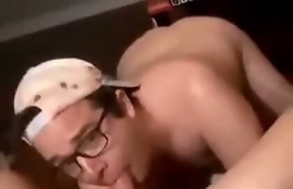 Canadian cowboy Adam Archie gets his big cock serviced!