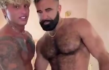 Hunk's bussy is destroyed by stranger