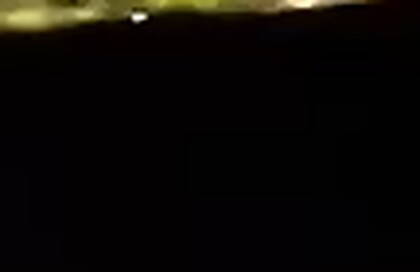 Naked walking at night along highway