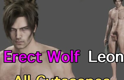 Erect Wolf Leon Mod - RE9 ALL Cutscenes