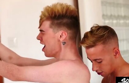 SOUTHERNSTROKES Tattooed Twinks Blair Knight And David Sky Breed Hardcore