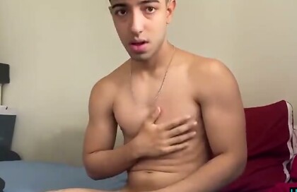 LustForBoys Henry Lynes Strokes His Thick Uncut Cock And Fingers His Tight Hole