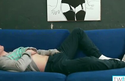 Jacob O Ditches The Books To Stroke His Hard Cock Until He Cums!