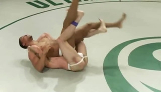 NakedKombat - Brenn Wyson Vs. Jackson (Wrestling)