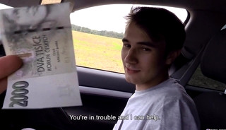 Czech Hunter 560 - Guy with Big Dick Fucks a Dude he Picked up from the Side of the Road