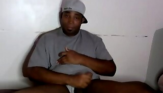 Hot BBC Jock Cock Worship, He Busts A Huge Nut Before Basketball Practice