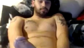 Str8 Guy with Giant Knob Shoots a Big Load #117