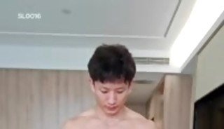 CHINESE STRAIGHT MUSCLE MAN FUCKING ASS WITH DILDO 15