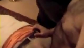 Bald Hairy Dad Couldn t Wait CLOTHES ON BB FINGERING BB