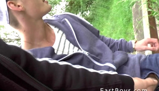 Caravan Boys 2015 - Public Handjob