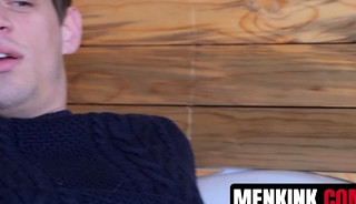 Michael DelRay roughly banged the wet asshole of creepy Pierce Paris