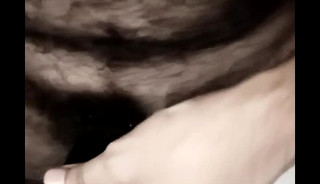 Indian muslim trimming  bush